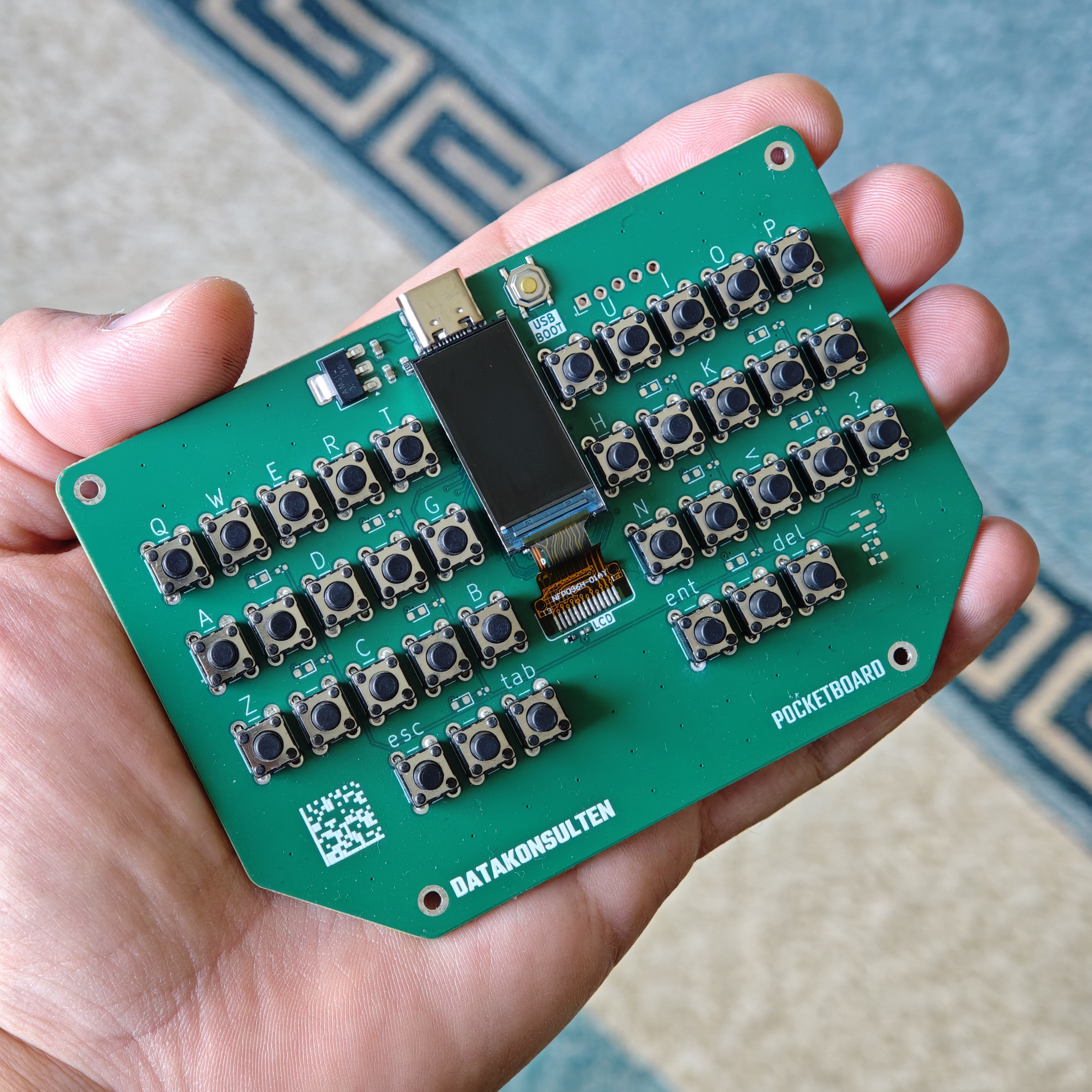Pocketboard PCB layout